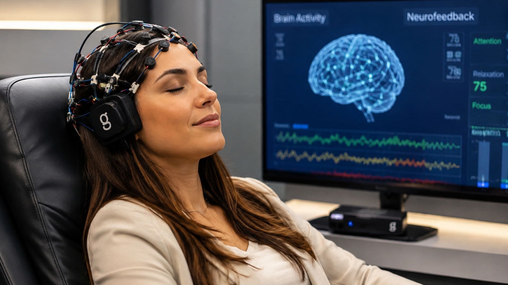 Vivência sensorial com EEG