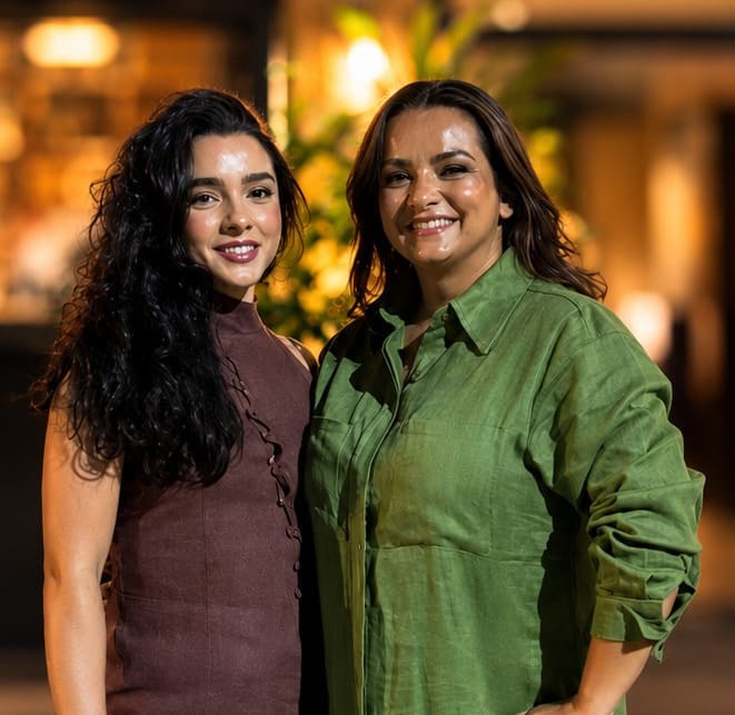 Joyce e Luciana - participação especial, mãe e filha